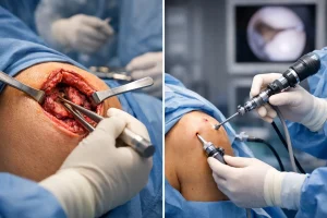 Nyitott vagy artroszkópos vállműtét?